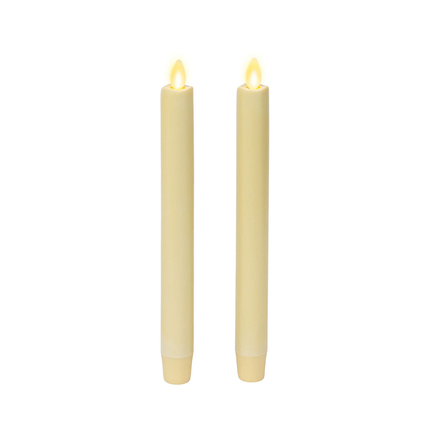 LvoryFlameless Candle Tapers - Set of 2