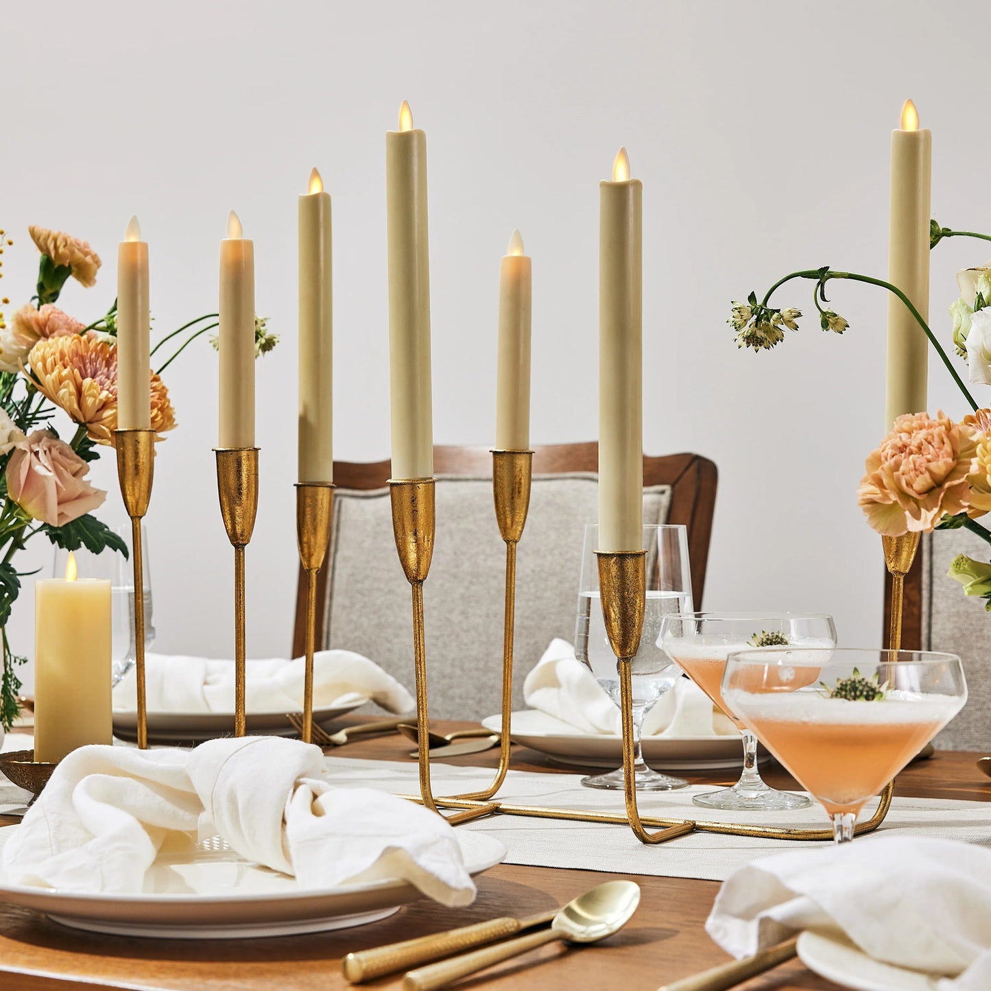 LvoryFlameless Candle Tapers - Set of 2