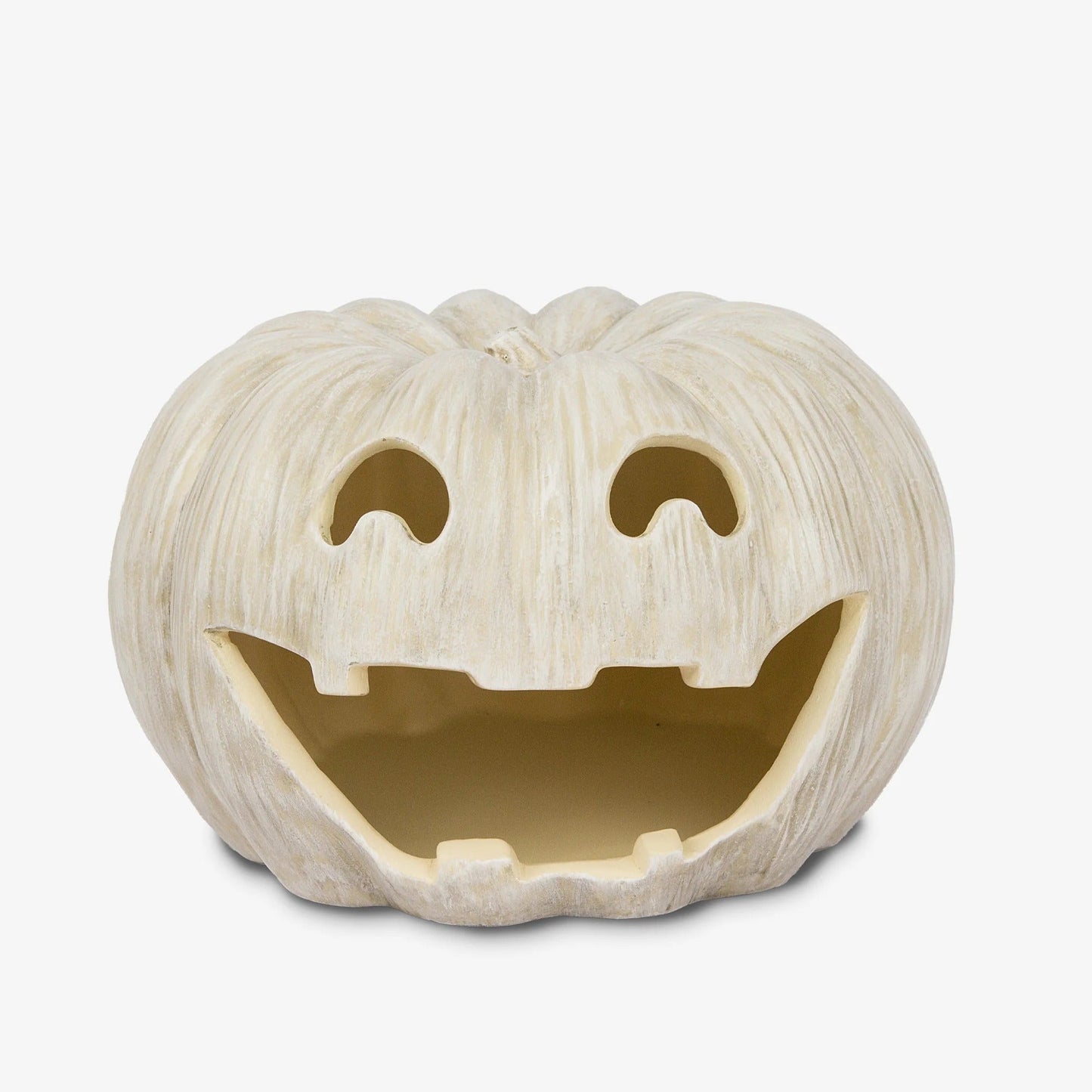 Perfectly Pale Jacx-o-lantern Pumpkin lealignt Holder