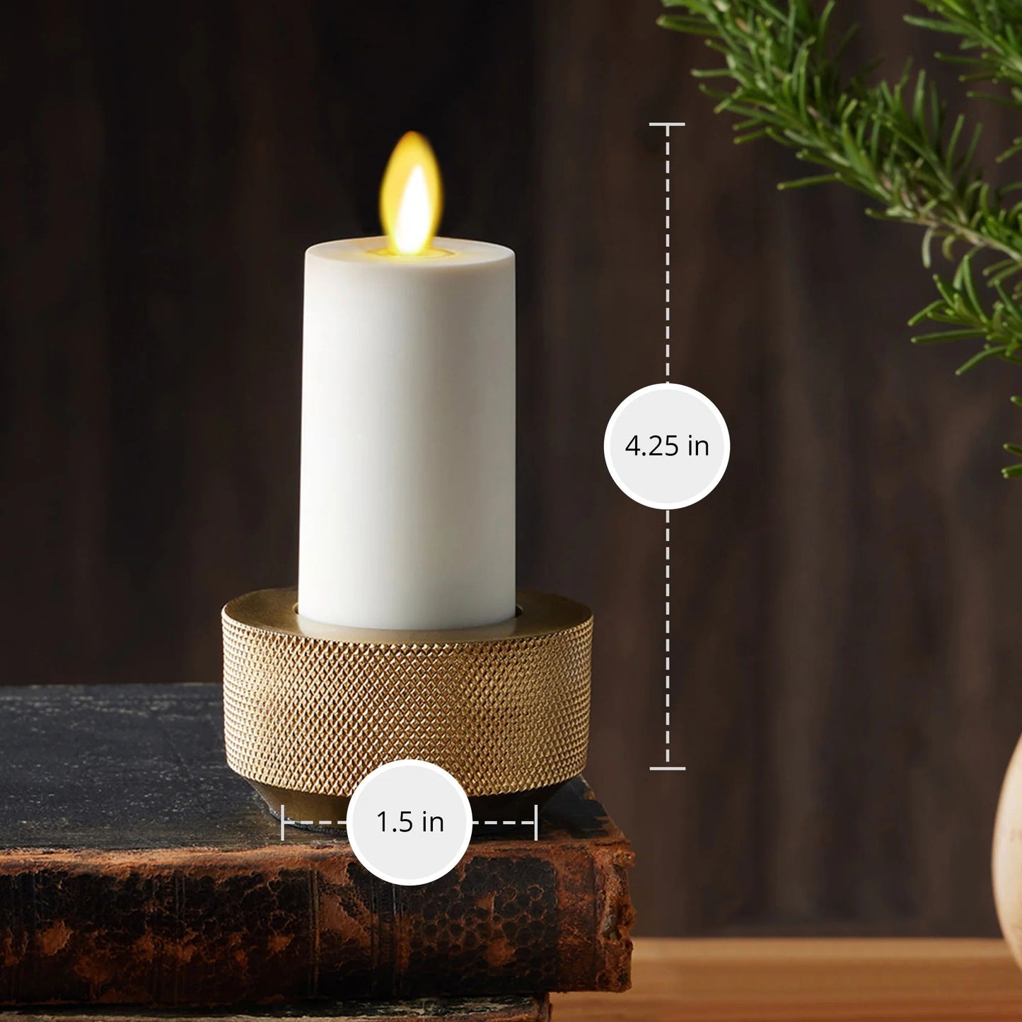 PearllvoryFlameless Candle Votive-Set of 2
