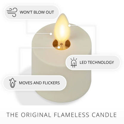 PearllvoryFlameless candle lealights -Set of 2