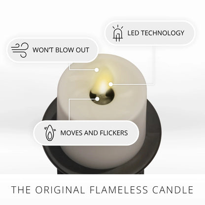 Black Flameless Candle Nightlight