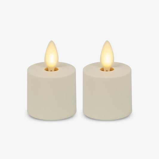 PearllvoryFlameless candle lealights -Set of 2