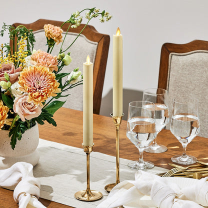 LvoryFlameless Candle Tapers - Set of 2
